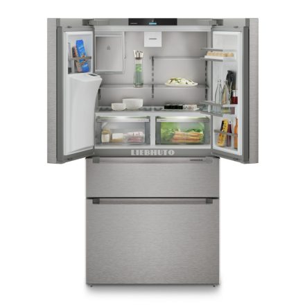 LIEBHERR MBsddi 9528 Plus BioFresh NoFrost Francia ajtós hűtő-fagyasztószekrény 2 fagyasztófiókkal, víz- és jégkockaadagolóval (MBsddi 9528)