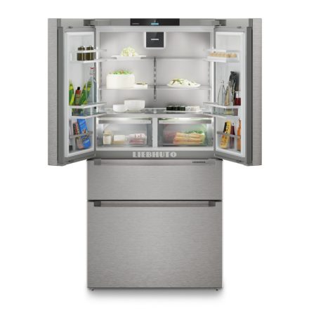 LIEBHERR MBsddi 9556 Prime BioFresh NoFrost Francia ajtós hűtő-fagyasztó 2 fagyasztófiókkal, IceMakerrel és InfinitySpringgel (MBsddi 9556)
