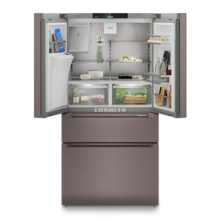 LIEBHERR MBtsdi 9528 Plus BioFresh NoFrost Francia ajtós hűtő-fagyasztószekrény 2 fagyasztófiókkal, víz- és jégkockaadagolóval  (MBtsdi 9528)